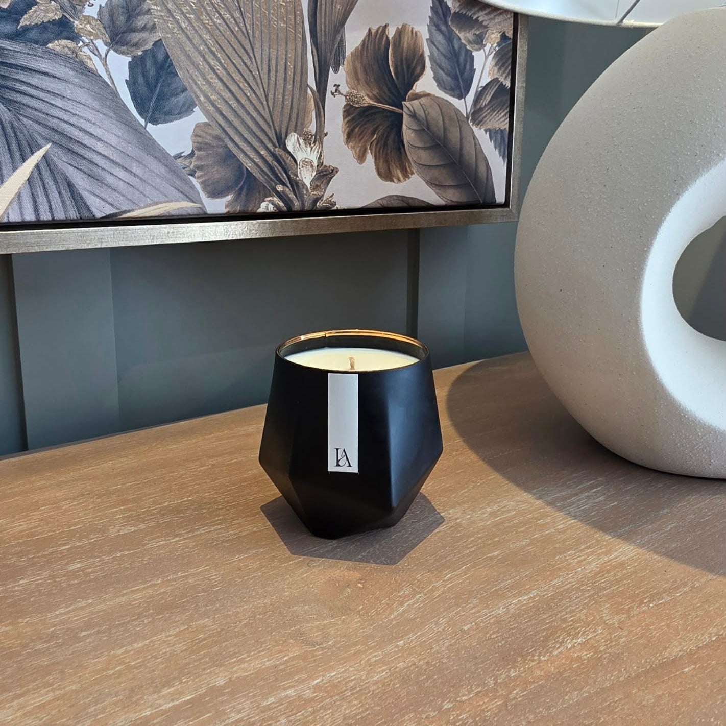 Elegance Candle- Matte Black