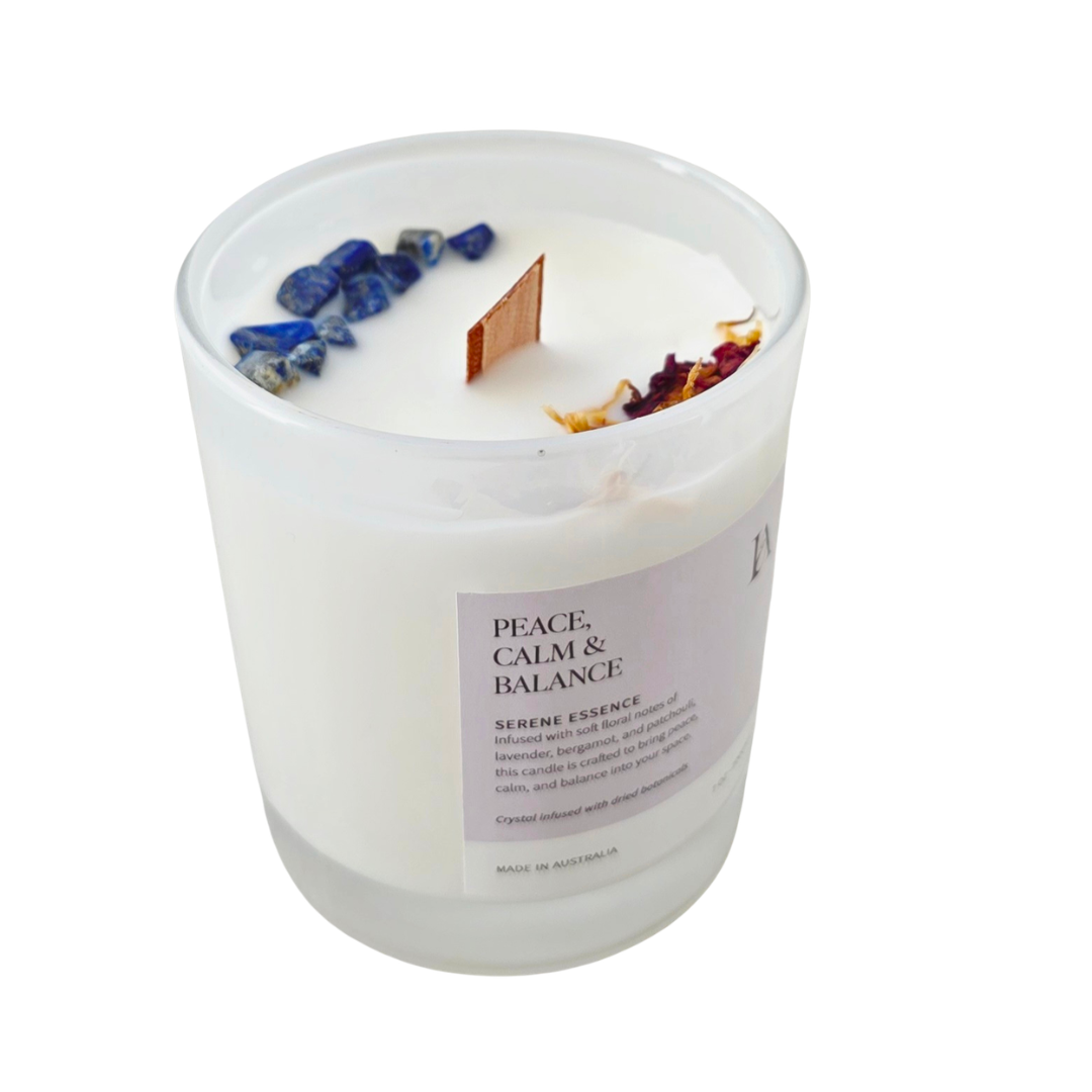 Intention Candle - Peace Calm Balance