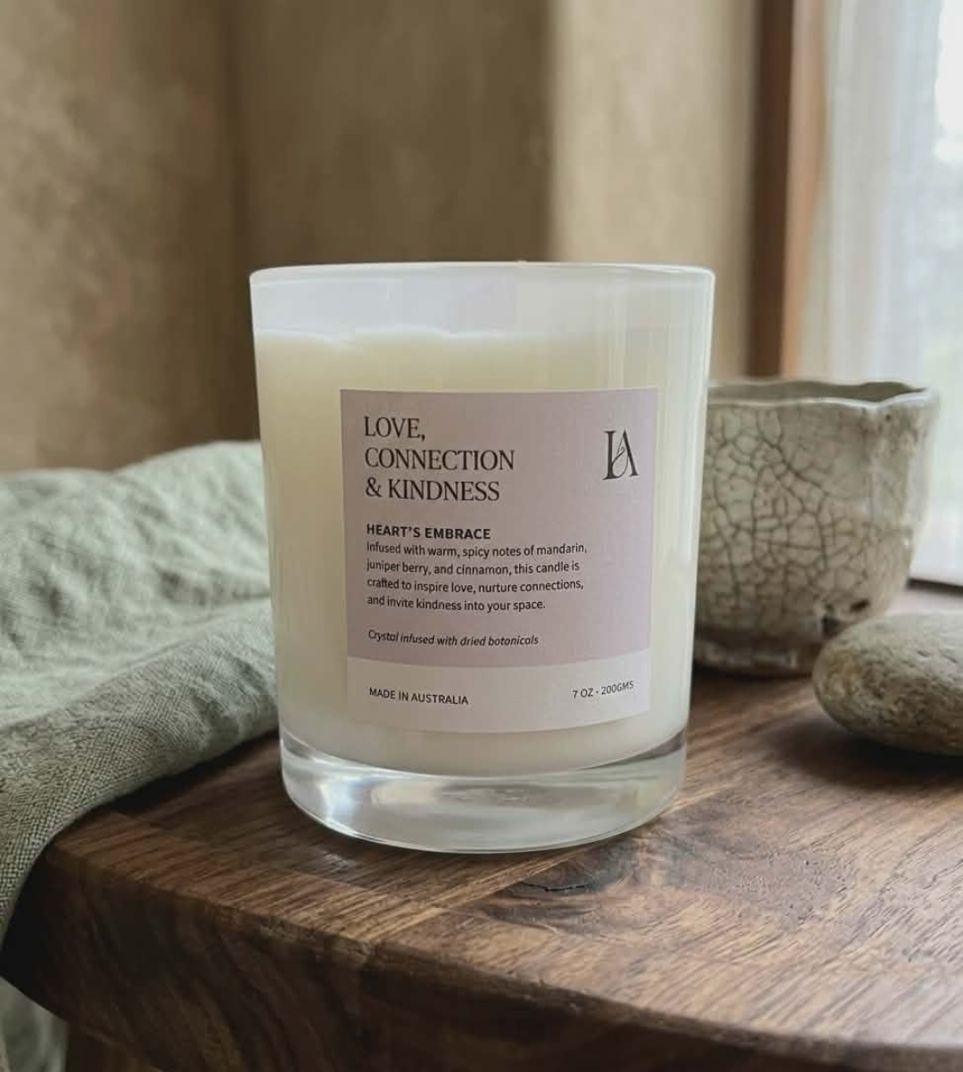 Intention Candle- Love Connection Kindness