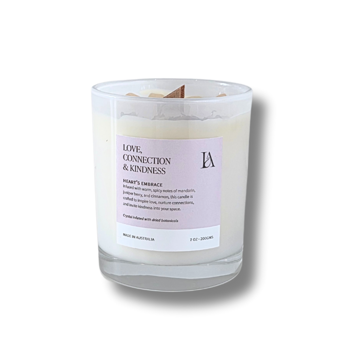 Intention Candle- Love Connection Kindness
