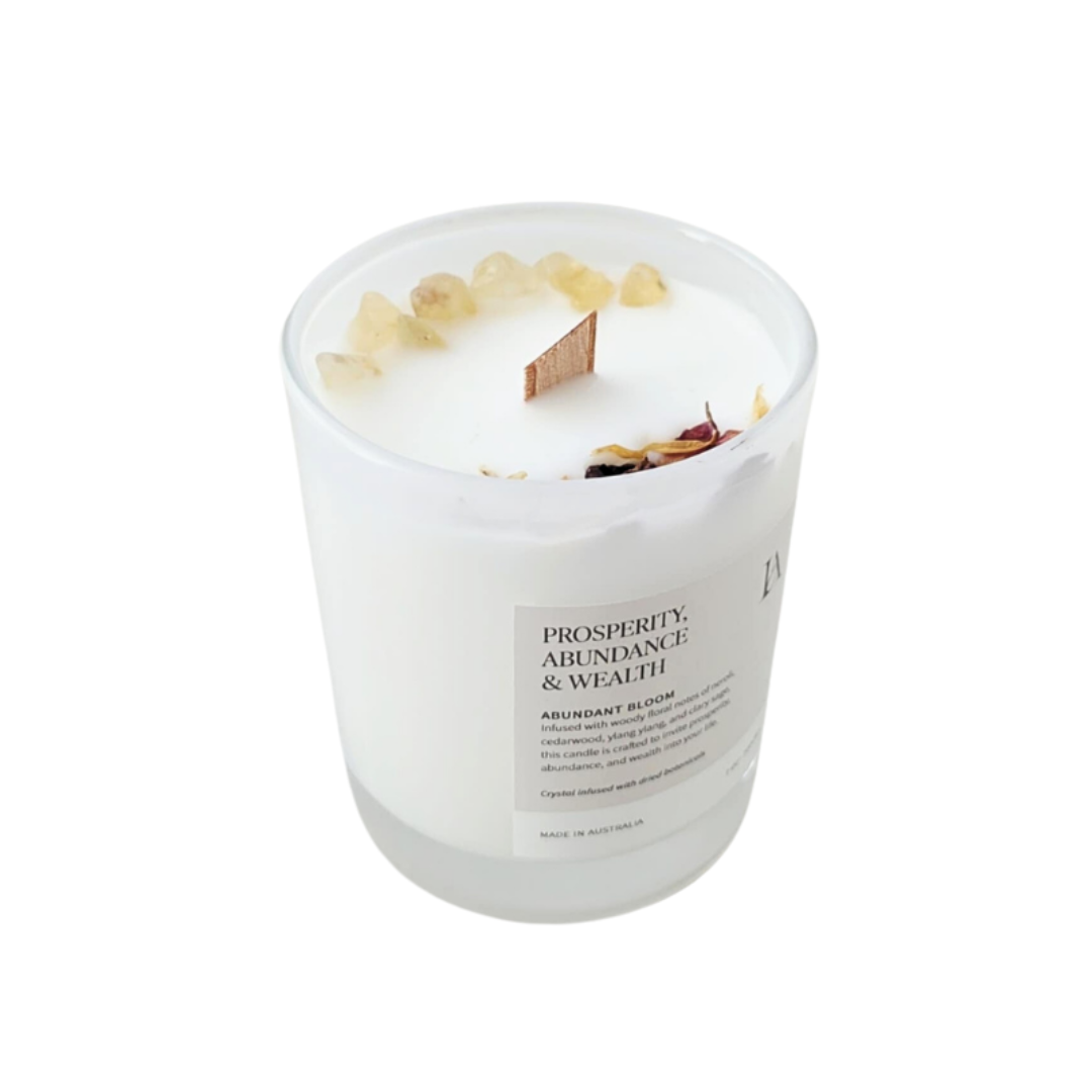 Intention Candles- Prosperity Abundance Wealth