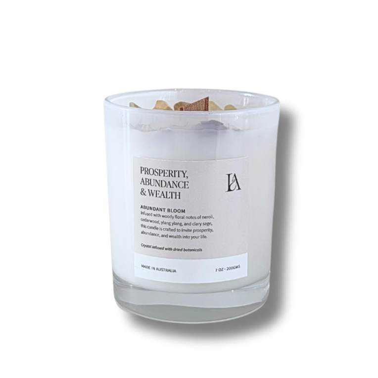 Intention Candles- Prosperity Abundance Wealth
