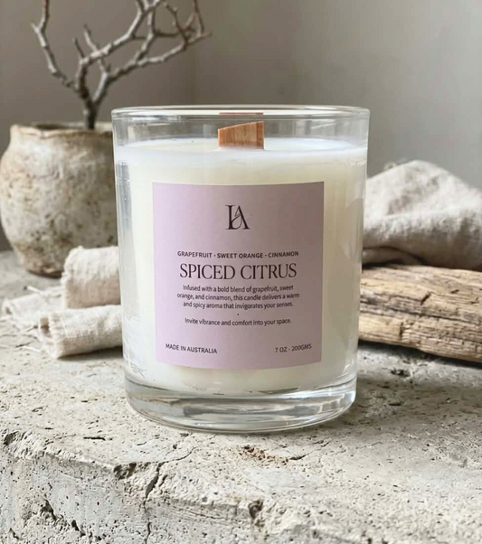 Essential Oil Candle- Spiced Citrus