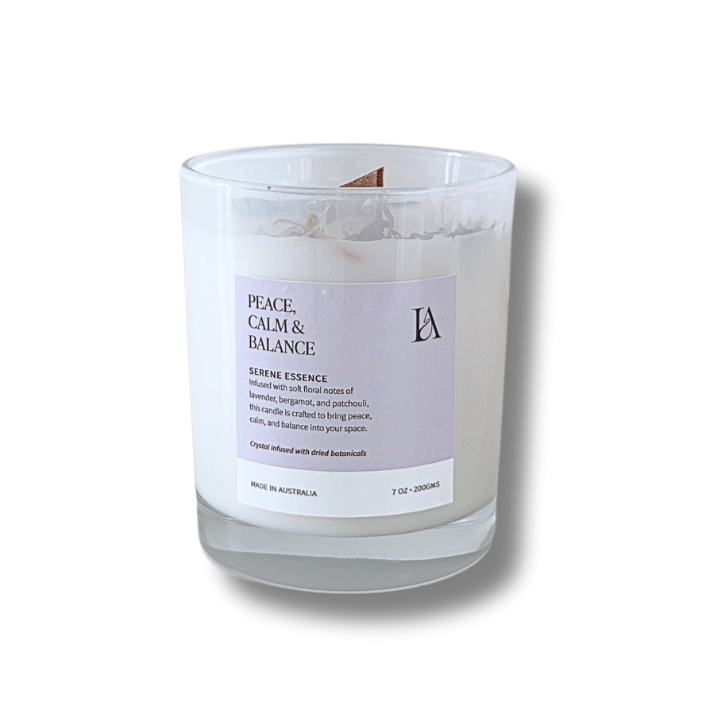 Intention Candle - Peace Calm Balance